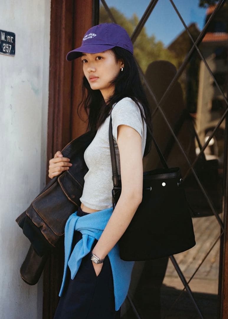 【未使用品】TOUT Y EST コキーバケツバッグ 黒