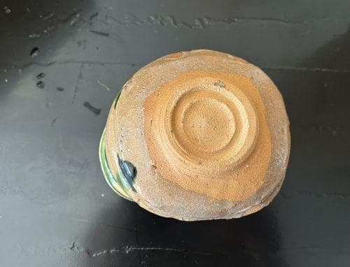 小山智徳作　鳴海織部沓形汲出し5客