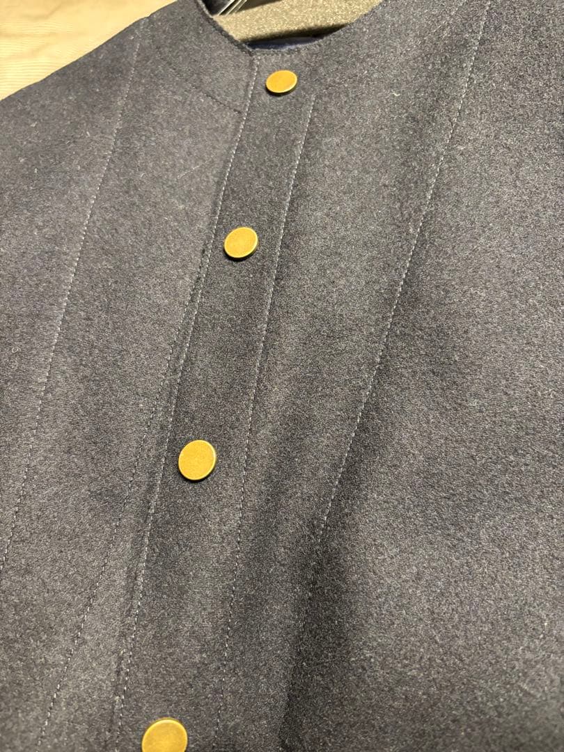 BACCA ダブルクロスヘビーメルトン ミドルベスト