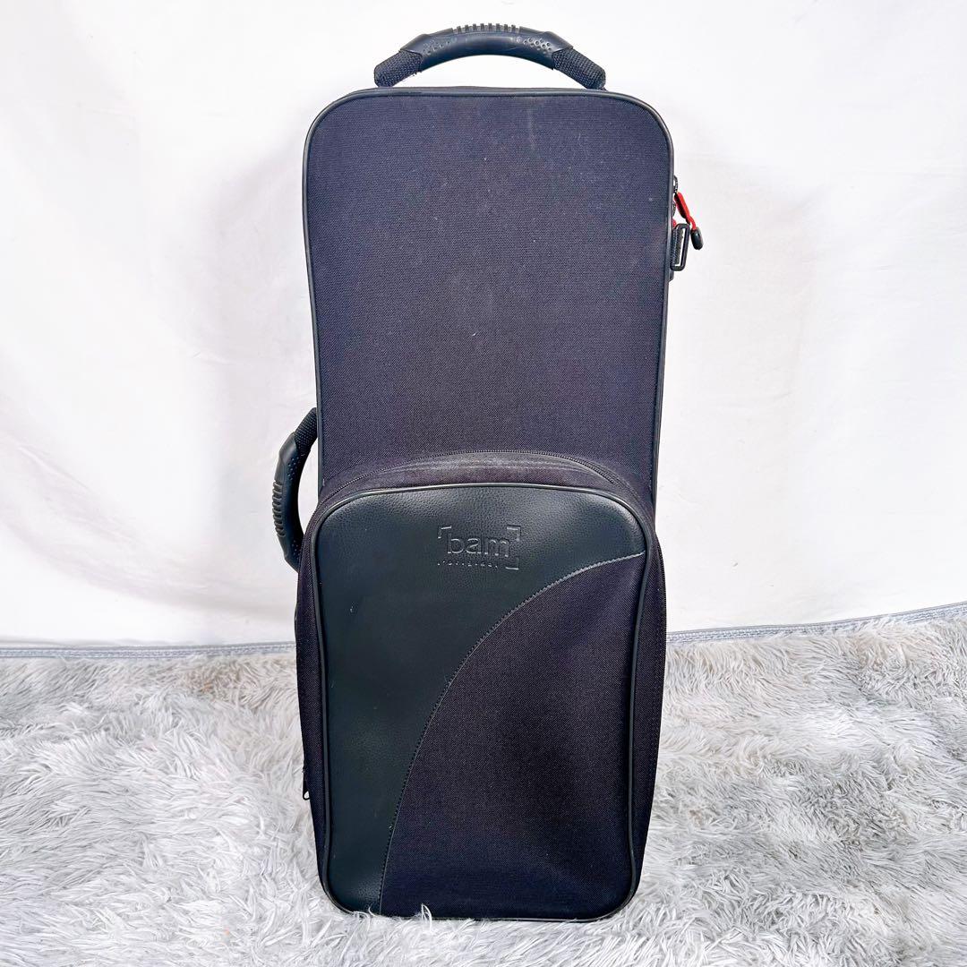 BAM バム　トレッキングケース　アルトサックス　ブラック　3WAYケース
