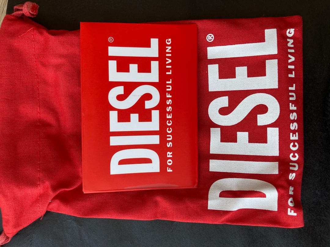 DIESEL 黒 レザー キーケース　新品・未使用