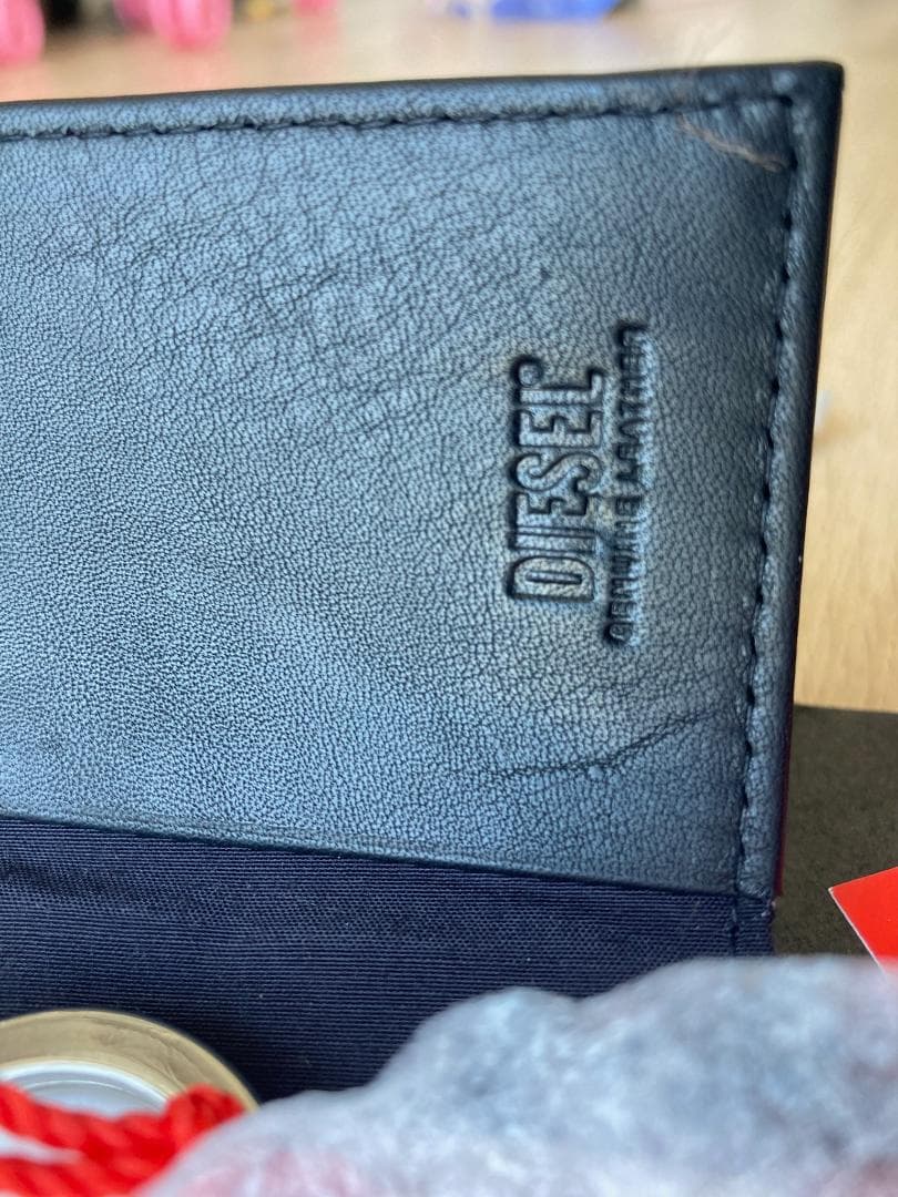 DIESEL 黒 レザー キーケース　新品・未使用