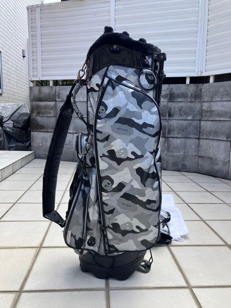 ★マーク&ロナ★ブラックカモ★スタンドキャディバッグ★