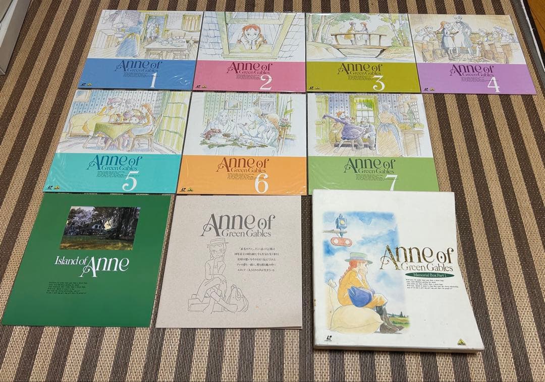 ☆赤毛のアン☆メモリアルボックス Part.1&2☆LD未開封☆レーザーディスク