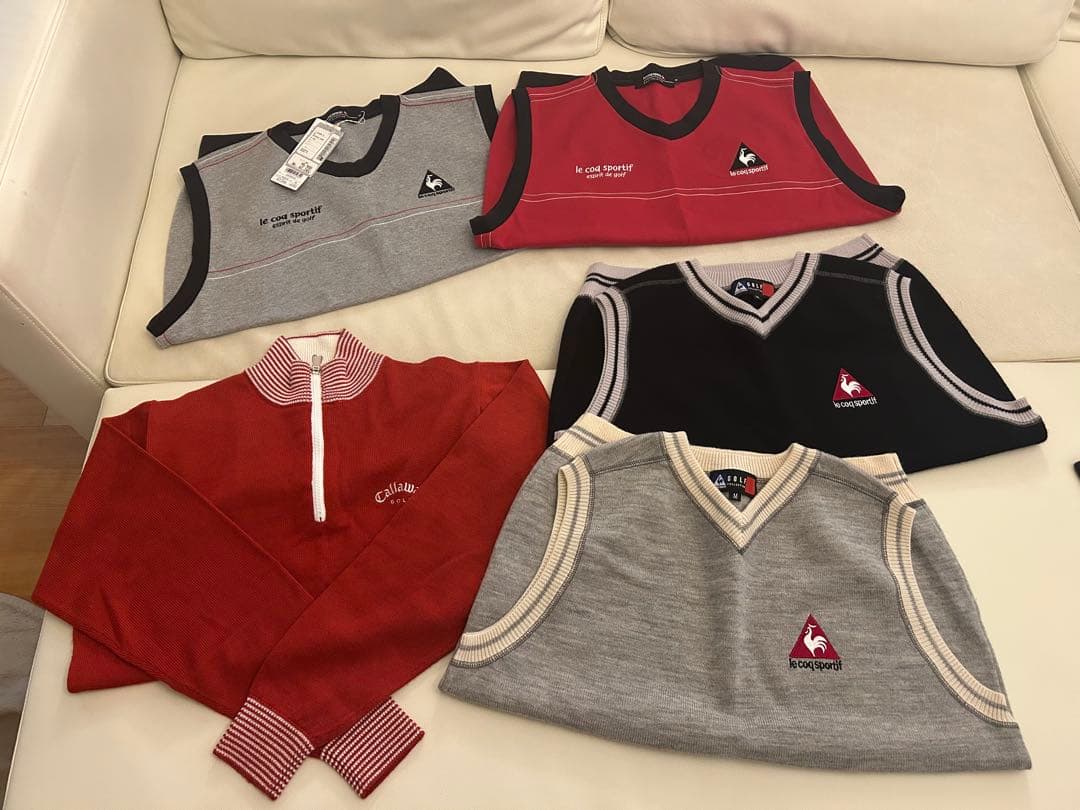 ルコック　キャロウェイ　ゴルフGOLF Mサイズ7点セット