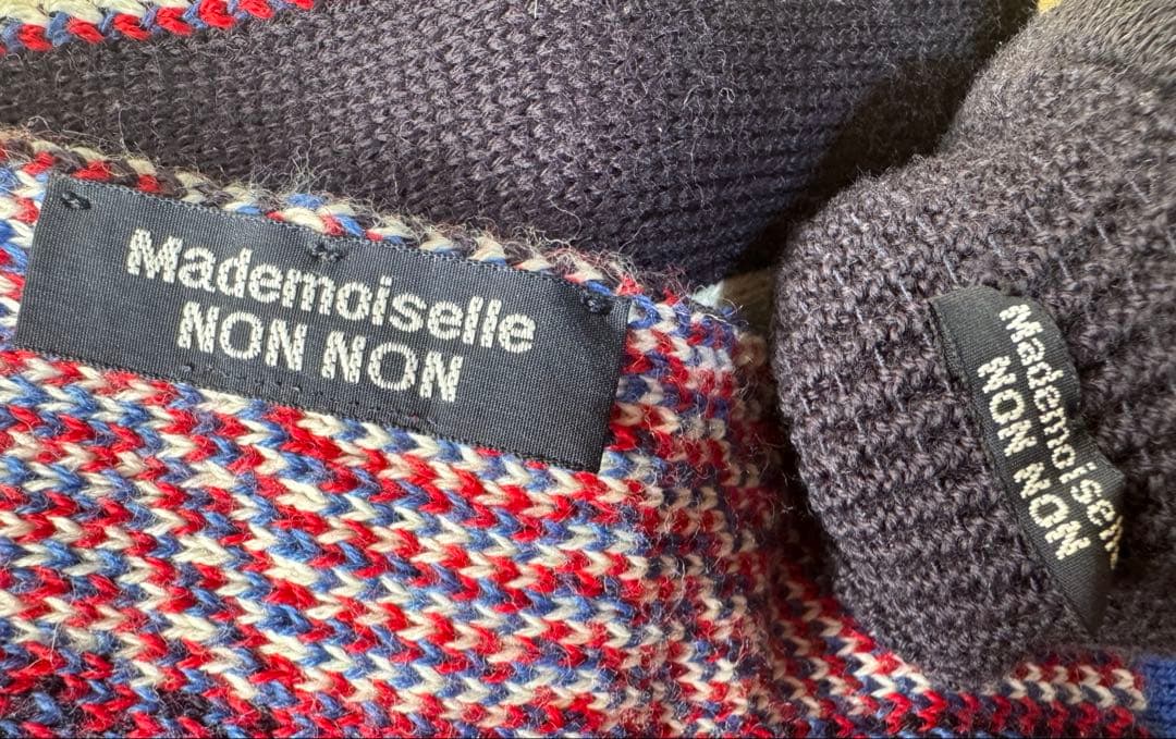 Mademoiselle NONNON♡ マドモワゼルノンノン♡マフラーと手袋♡
