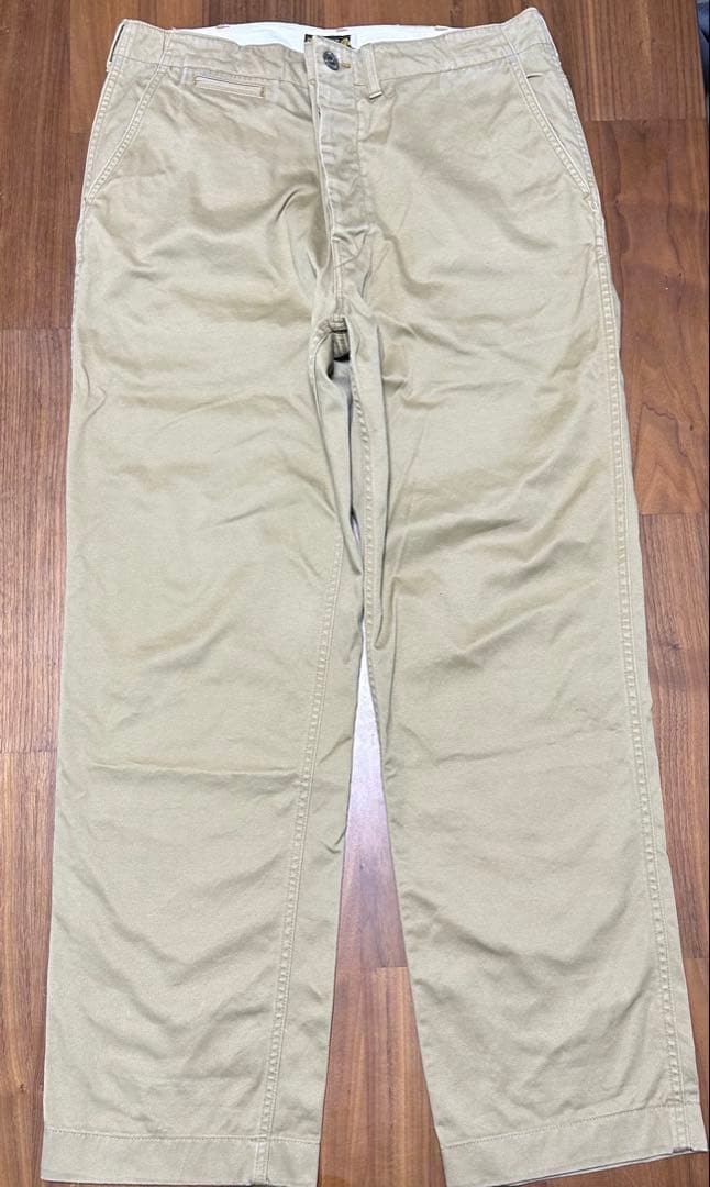 PHERROW'S チノパン大戦モデル　P41Ｍオリーブ 36