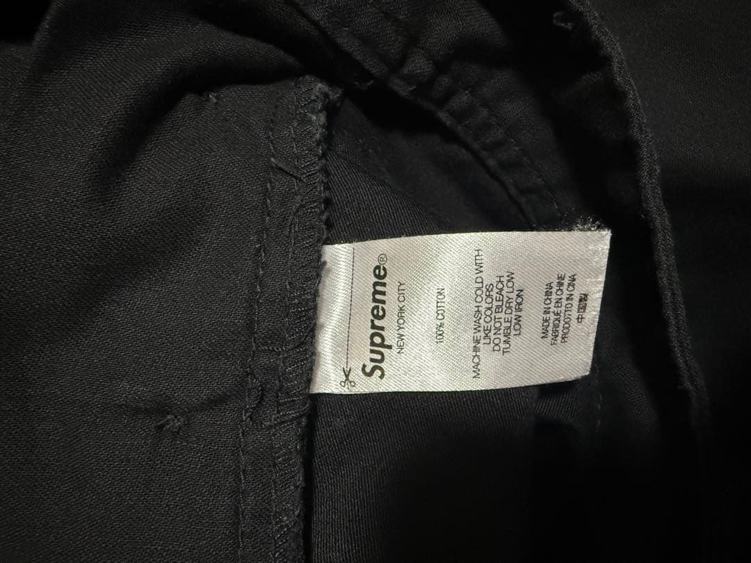 【最終値下げ】Supreme カーゴパンツ ブラック 36