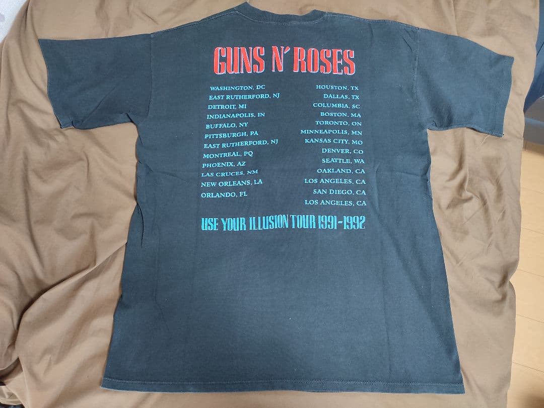 【値下げ不可】古着 90s Guns N' Roses