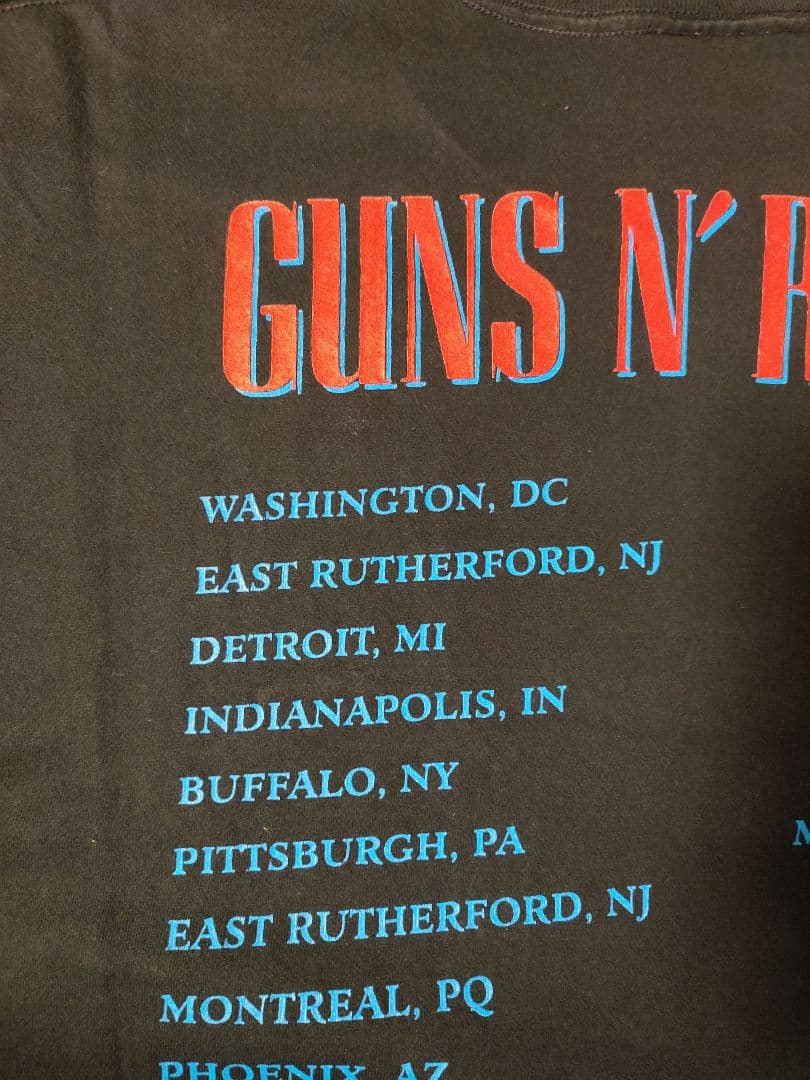 【値下げ不可】古着 90s Guns N' Roses