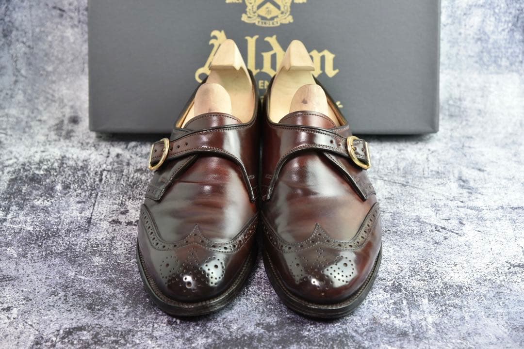 オールデン　コードバン　#1671　6.5D　バーガンディ　アバディーンラスト