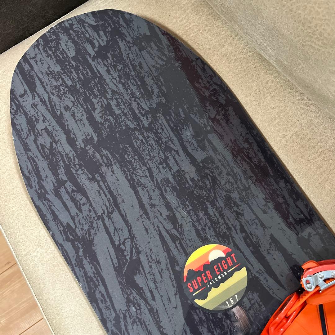 SALOMON SUPER 8 157 × SALOMON Hologram M