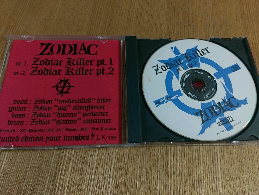 ❗超レア盤❗ ZODIAC『Zodiac killer』BALZAC