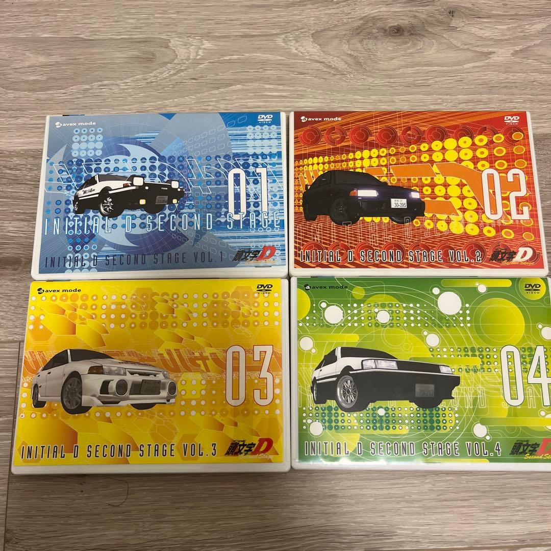 頭文字D イニシャルD DVD全巻　1st 2nd 3rd 4th