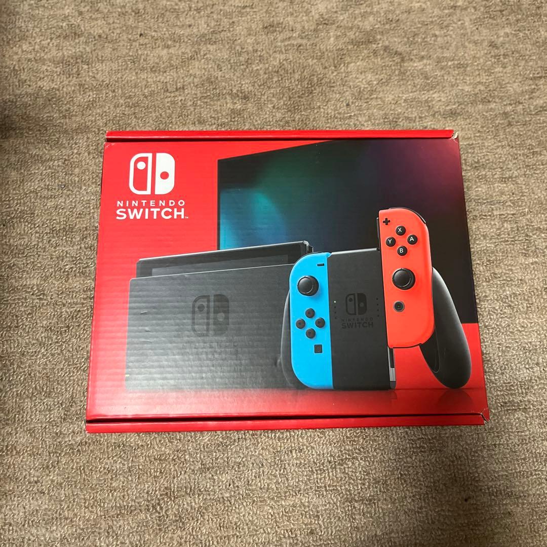 Nintendo Switch ネオンブルー/ネオンレッド　未使用