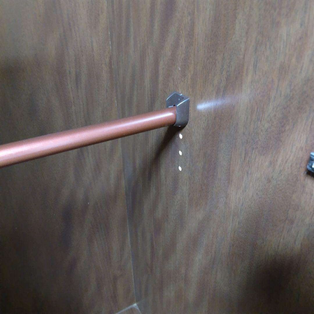 洋服ダンス　クローゼット　ワードローブ　ダークブラウン