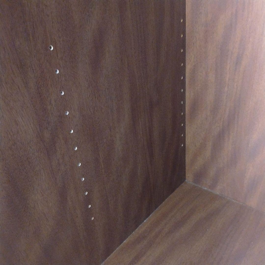 洋服ダンス　クローゼット　ワードローブ　ダークブラウン