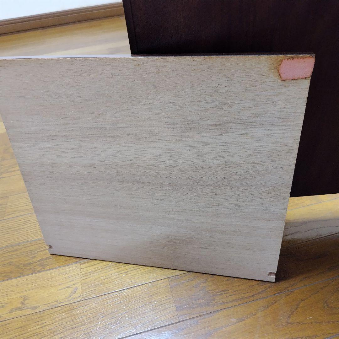 洋服ダンス　クローゼット　ワードローブ　ダークブラウン