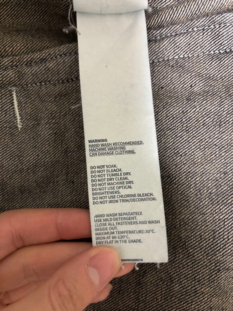 な*み様 ENHYPENニキ着用サグクラブ トライバルツリーデニムジャケット　サ