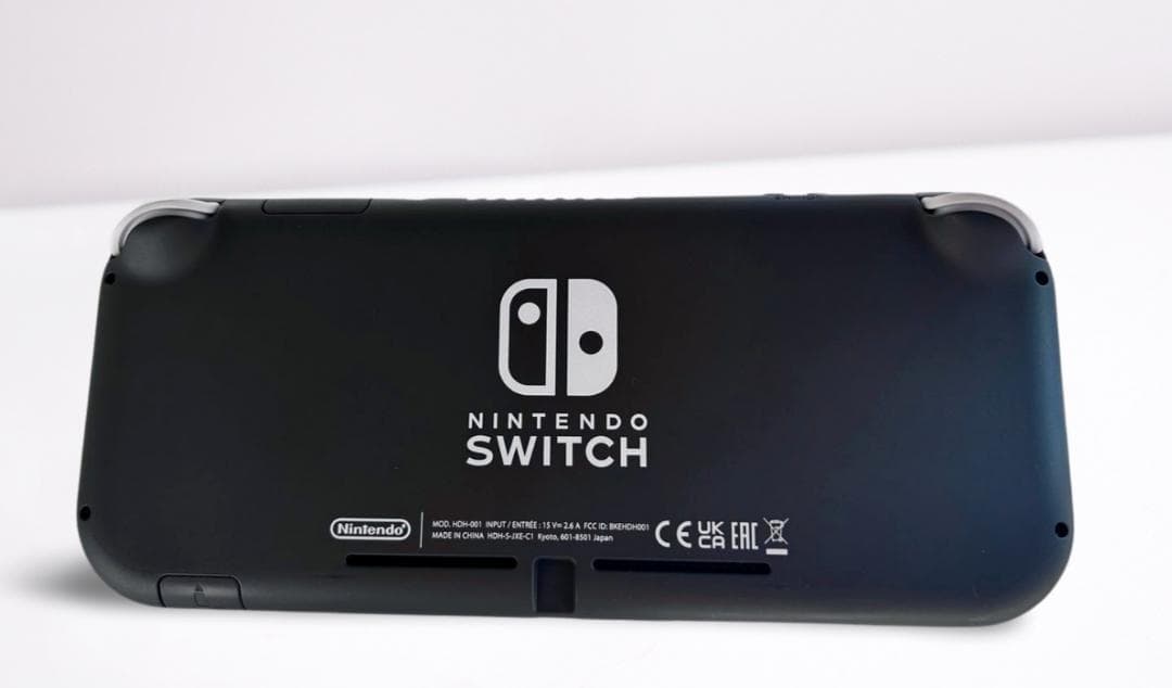 Nintendo Switch Lite 本体 グレー（箱あり・充電器付）美品
