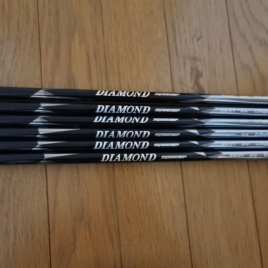 ダイヤモンドスピーダー アイアンシャフト 8S 6本セット