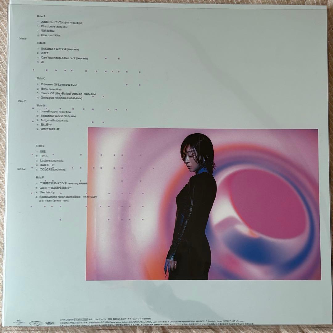 ほぼ未使用　宇多田ヒカル SCIENCE FICTION 生産限定盤 LP