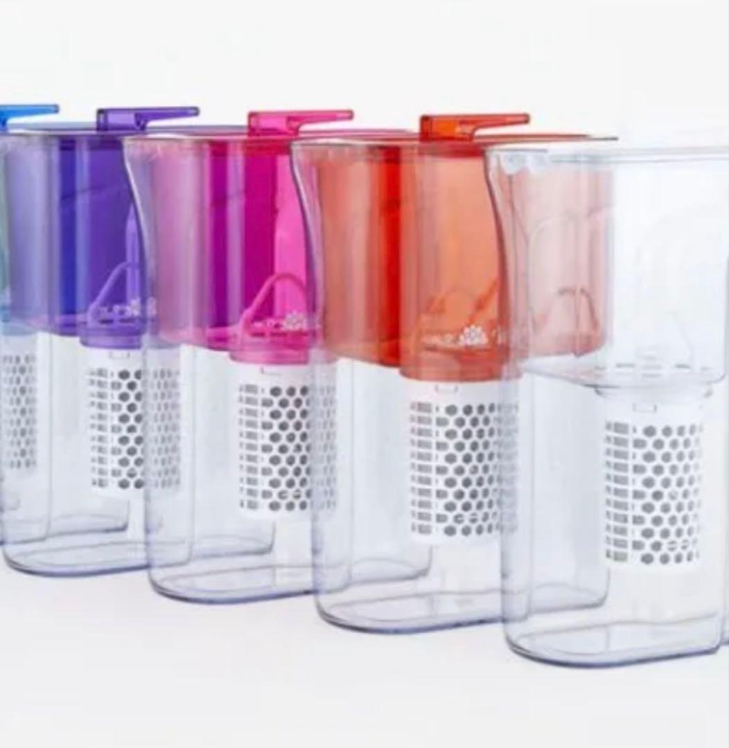 ガイアの水135】 和蓮ポット　ピンク　　　　　　　カートリッジ付き