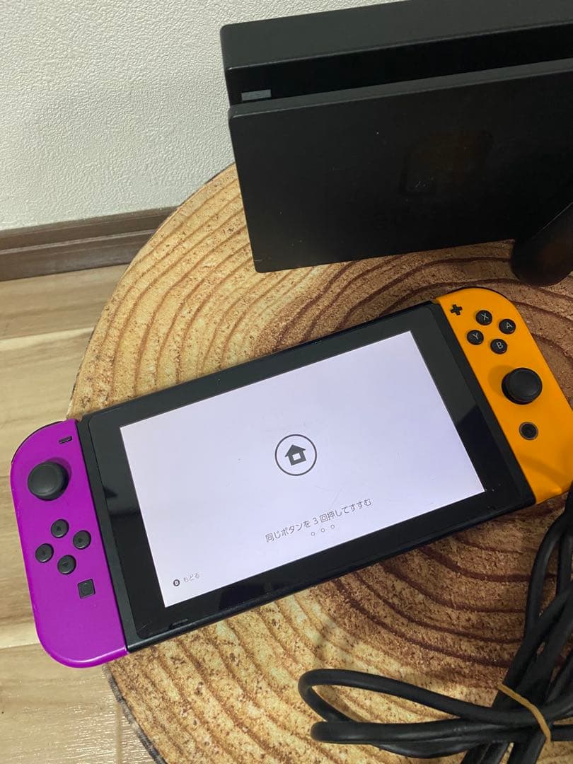 Nintendo Switch ニンテンドースイッチ本体PPL/YEL 箱無し②
