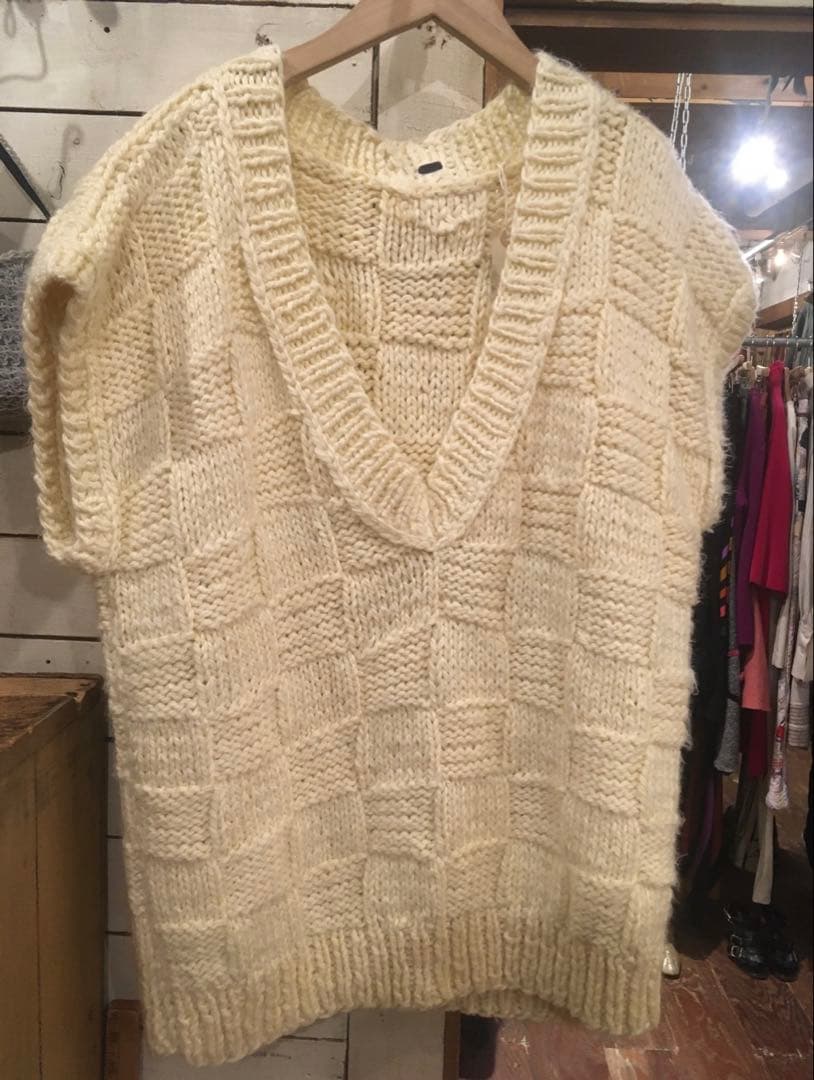 jantiques購入 vintage ニットベスト