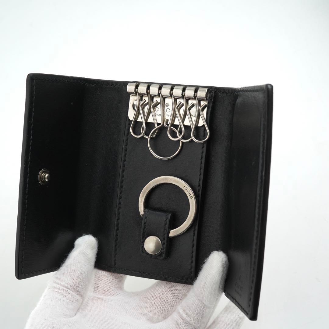 ✨未使用に近い✨　GUCCI キーケース　キーリング　マーモント　GG 6連