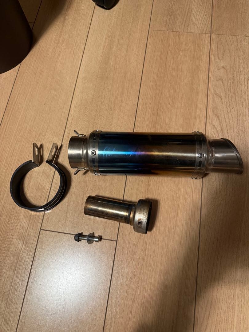 lci parts　60.5π チタンマフラー　汎用