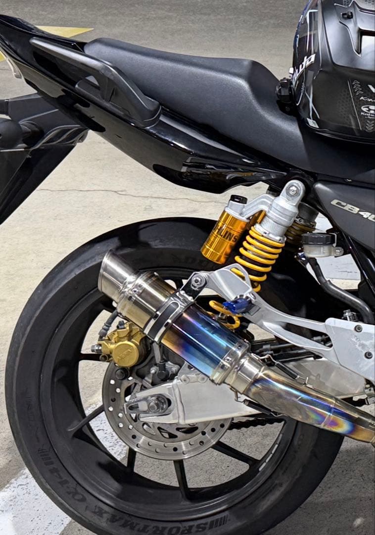 lci parts　60.5π チタンマフラー　汎用