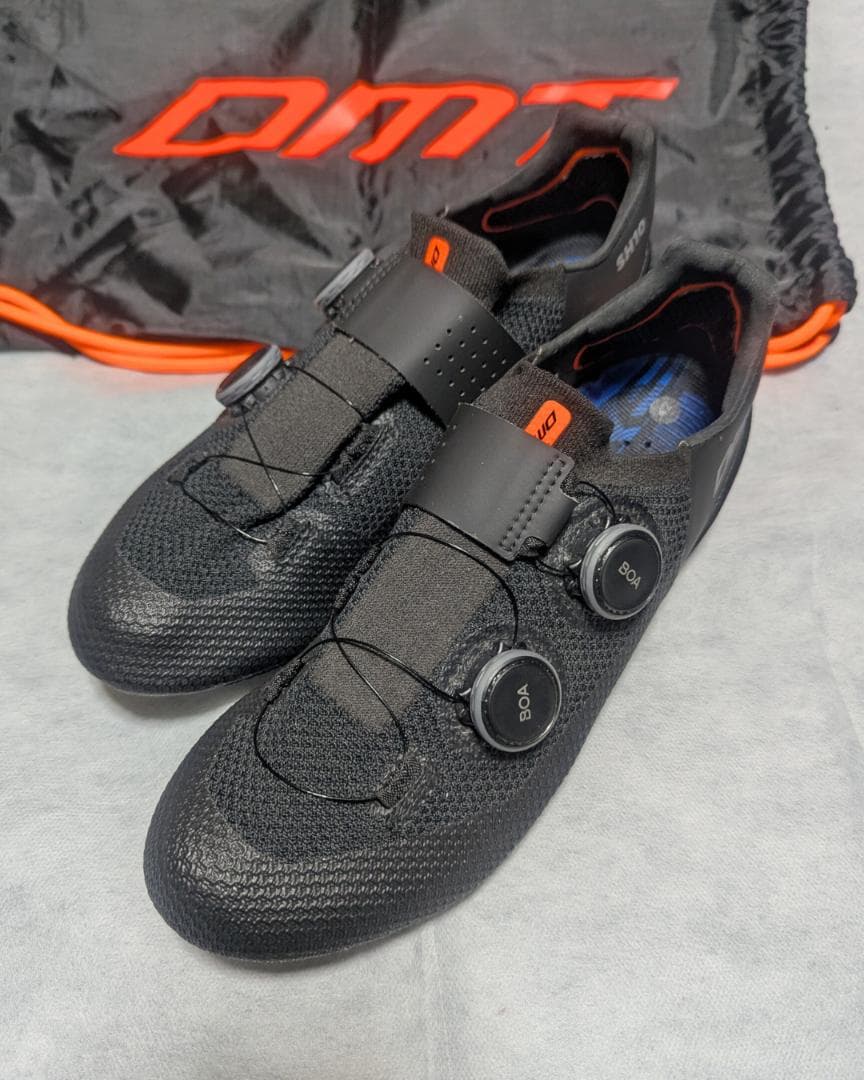【美品】DMT SH10 ロードシューズ サイズ42 室内のみ3回使用