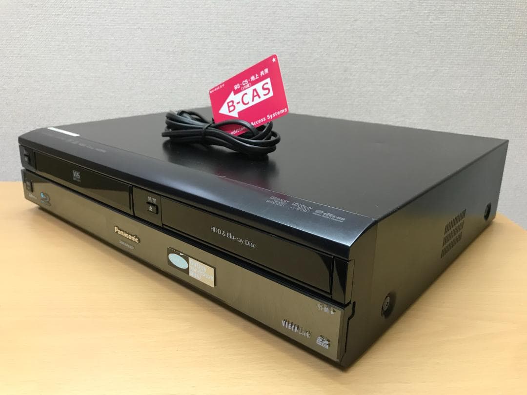 パナソニック ブルーレイレコーダー VHS一体型「DMR-BR630V」 動作品