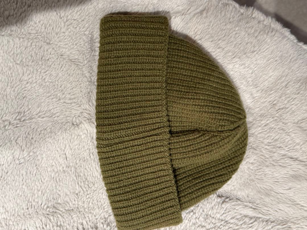 MONCLER 1952 オリーブグリーン ニット帽ビーニー