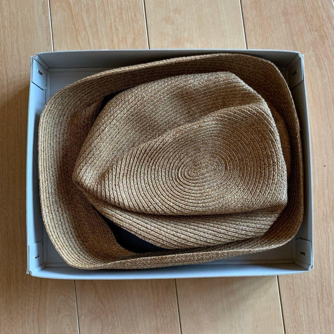 mature ha. BOXED HAT（つば幅7cm） ペーパーハット