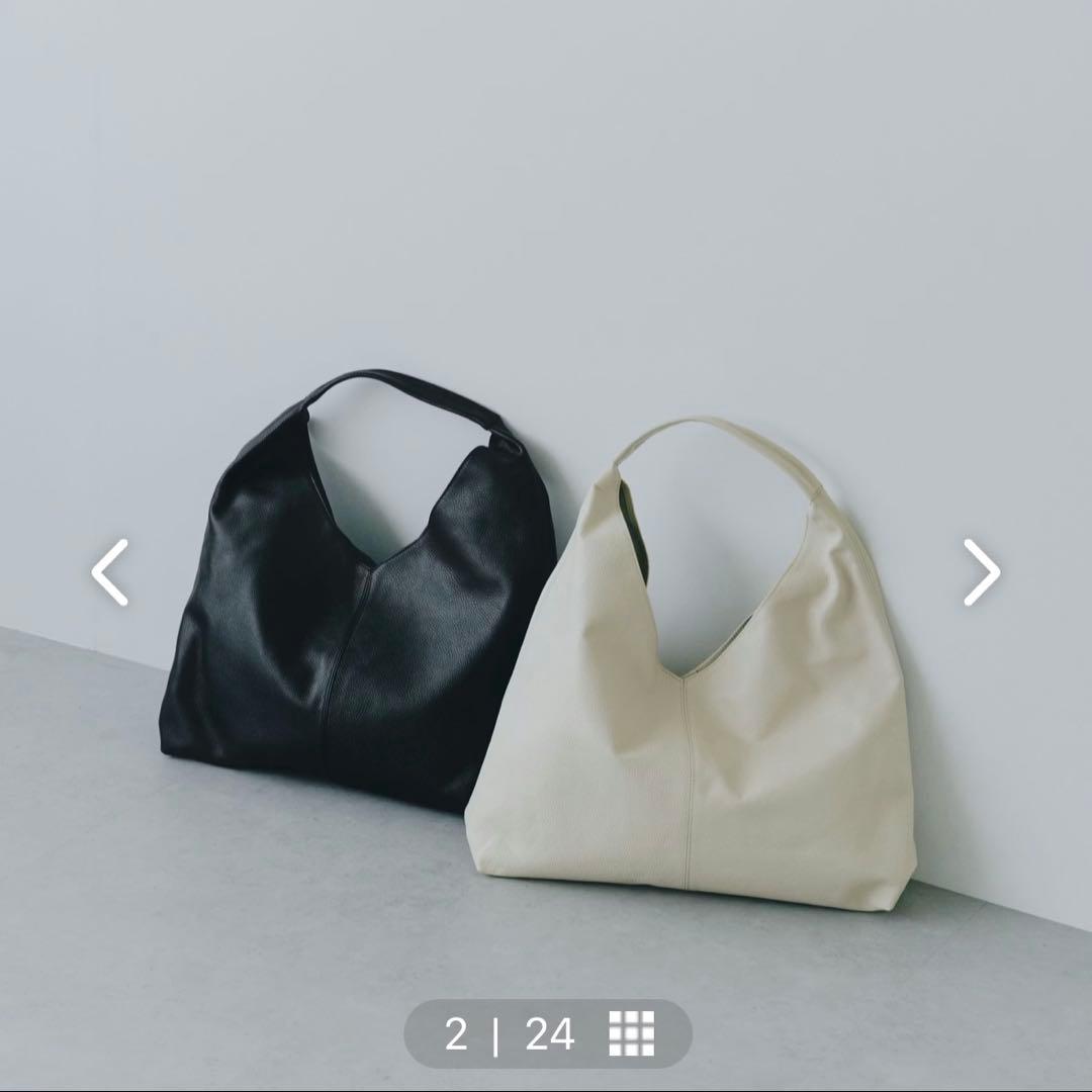 【北欧暮らしの道具店】AULENTTI レザートートバッグ ブラック