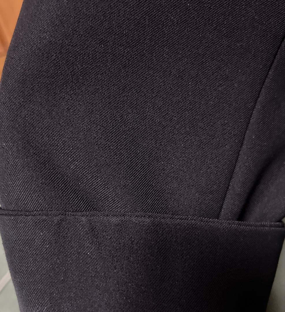 【suzu】UN3D. ニットドッキングジャケット(ブラック/ブラック)