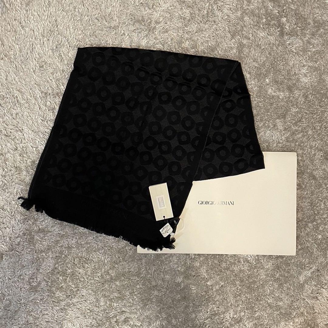 新品、タグ箱付【イタリア製】GIORGIO ARMANI マフラー　ストール