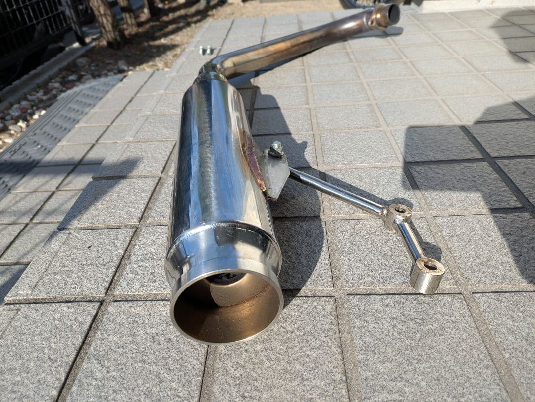 バンバン200 NH41A・キャブ車 マフラー