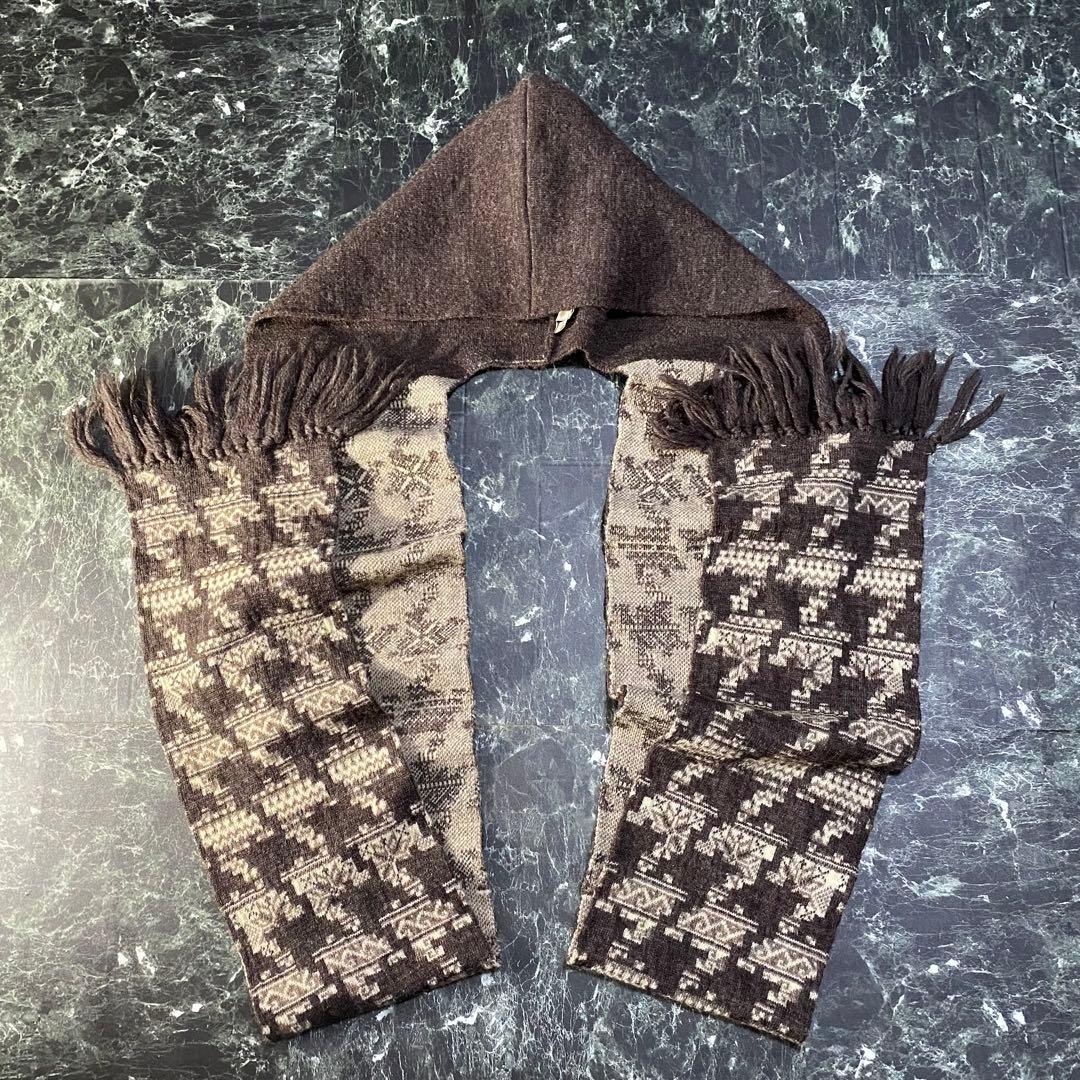 【NUMBER(N)INE】HOODED SCARF 02FW