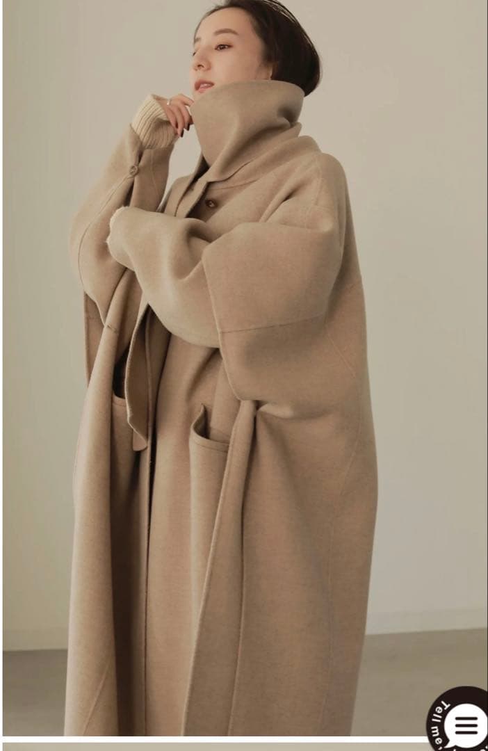 louren ブラウンロングコート