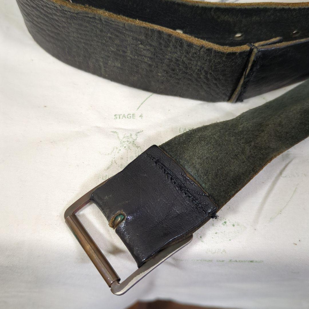 Paul Harnden Shoemakers レザーベルト　オマケ付