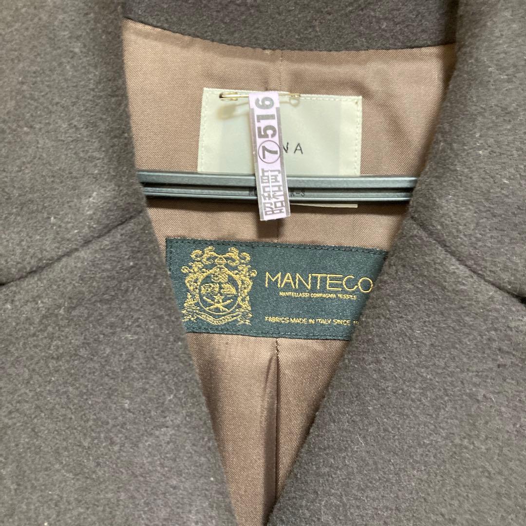 イエナ　MANTECOオーバーサイズチェスターコート　36サイズ