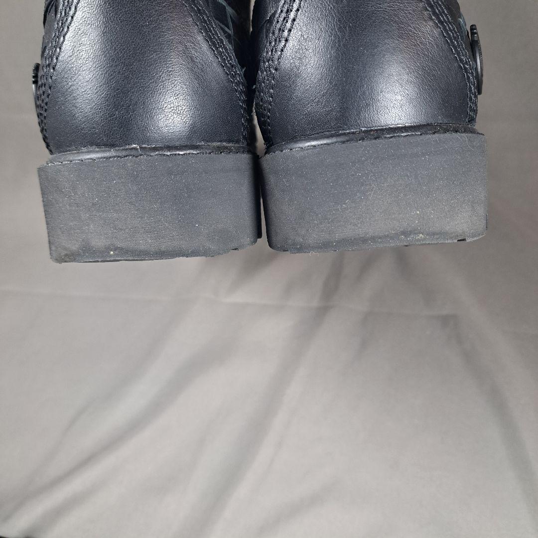 Timberland　編み込み　プレミアムウーブンブーツ　26㎝　ブラック