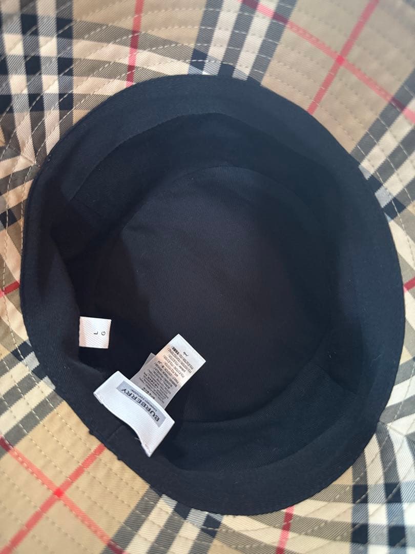 BURBERRY バケットハット ノバチェック アーカイブベージュ サイズL