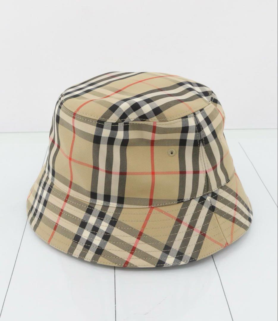 BURBERRY バケットハット ノバチェック アーカイブベージュ サイズL