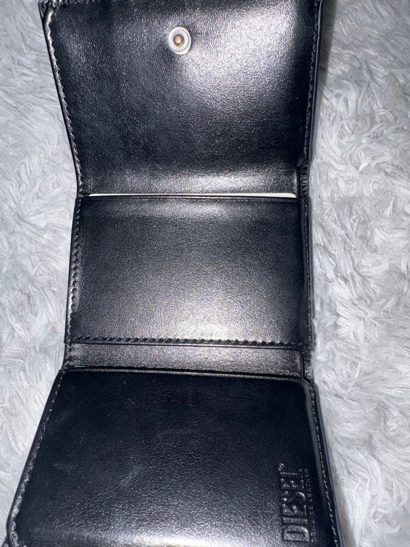DIESEL 三つ折り財布 ブラック