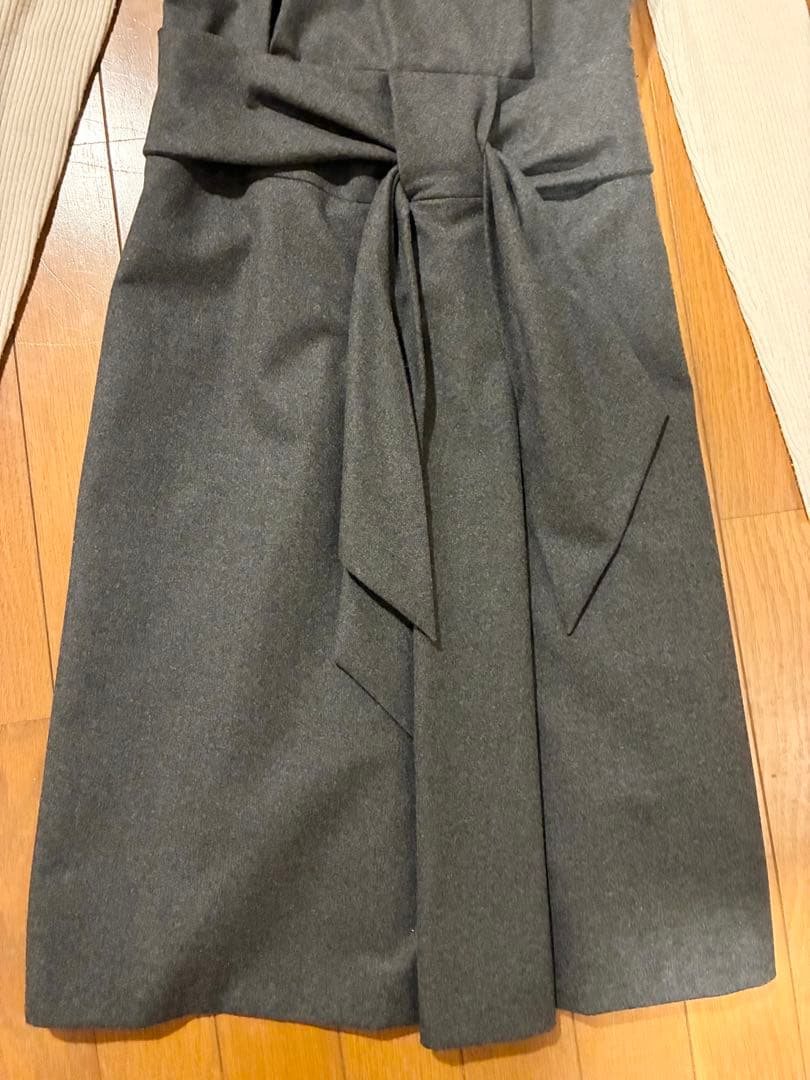 最終価格セリーヌ CELINEフランス製ジャンパースカートノースリーブワンピース