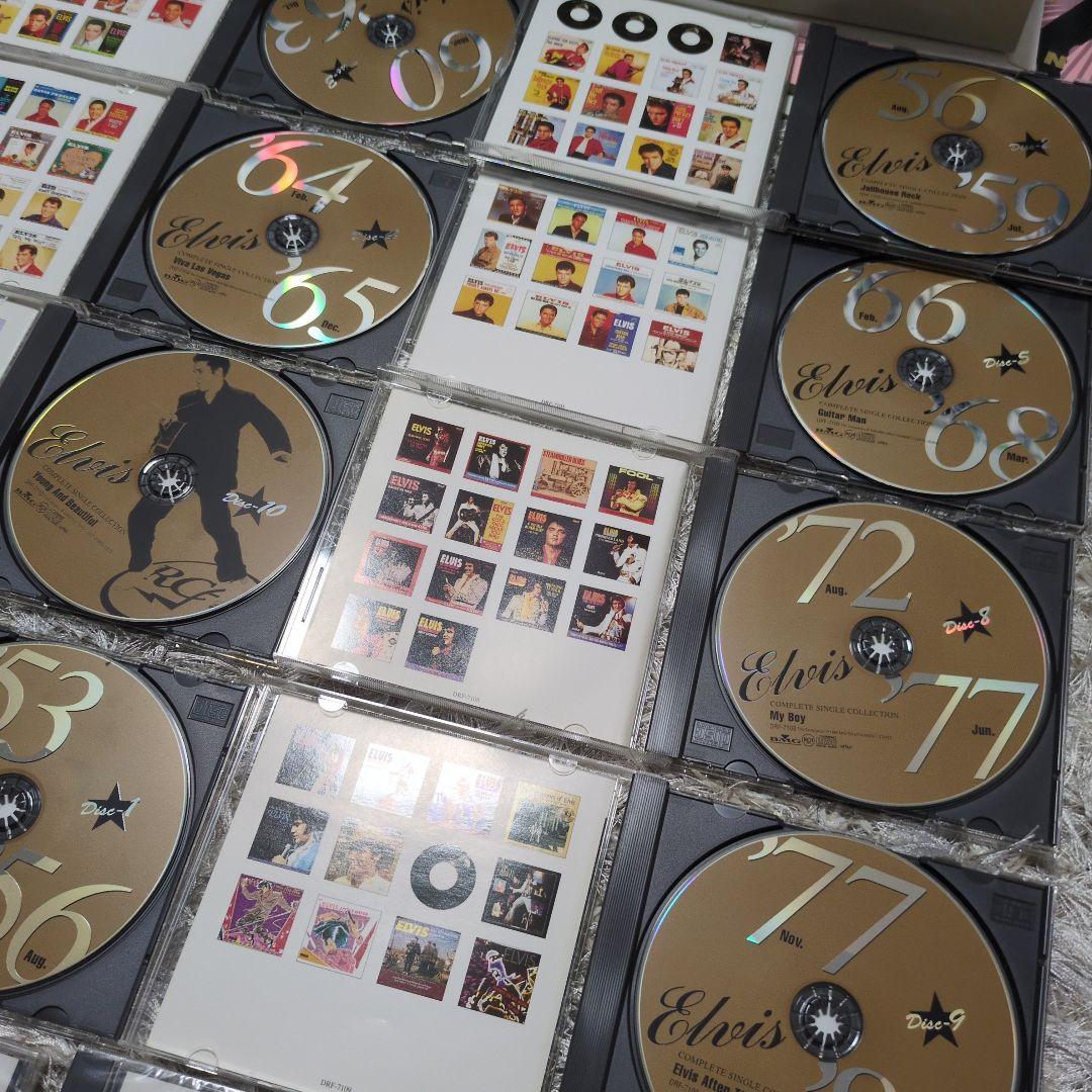 エルビスプレスリー　コンプリートシングルコレクション 10枚